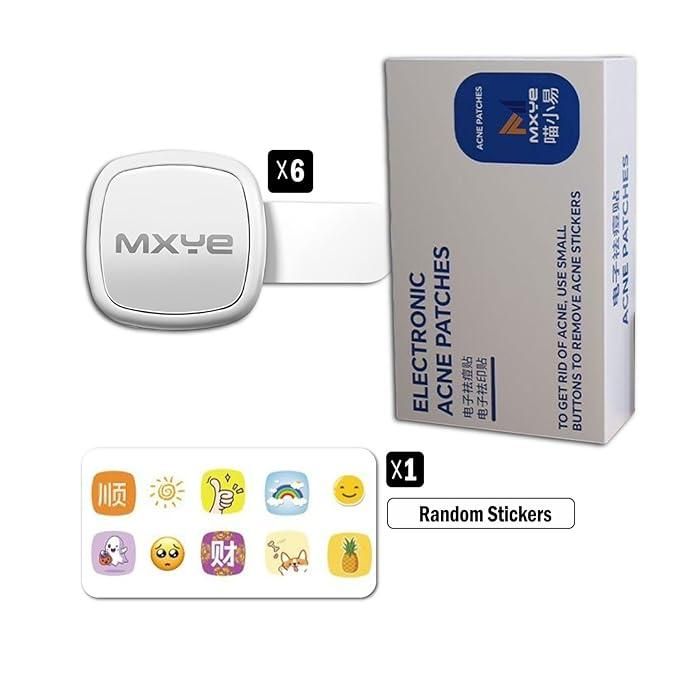 Electric Acne Patches for Face Treatment, White
