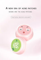Electric Acne Patches for Face Treatment, White
