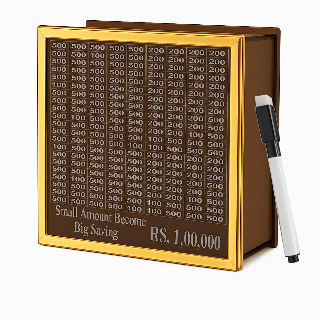 Savings Challenge Piggy Bank