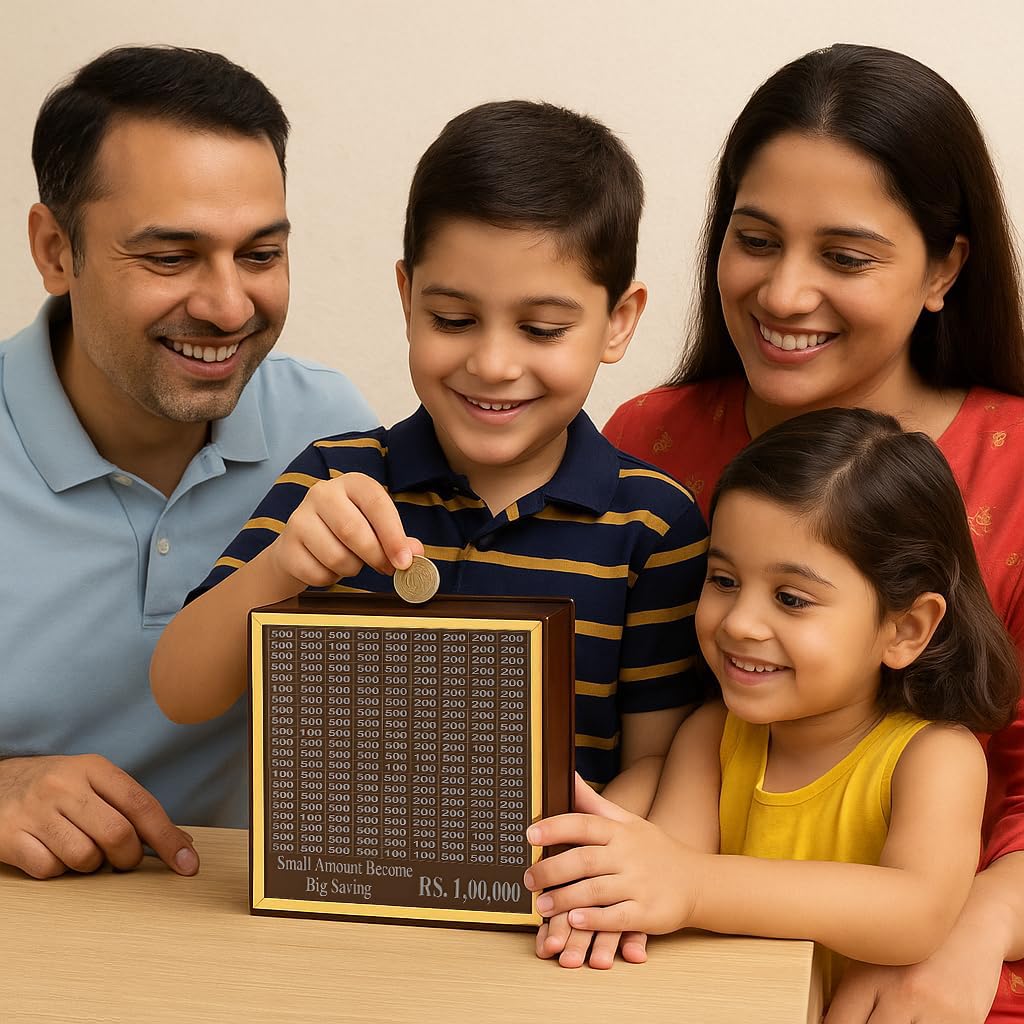 Savings Challenge Piggy Bank