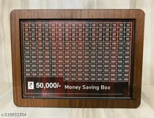 Savings Challenge Piggy Bank