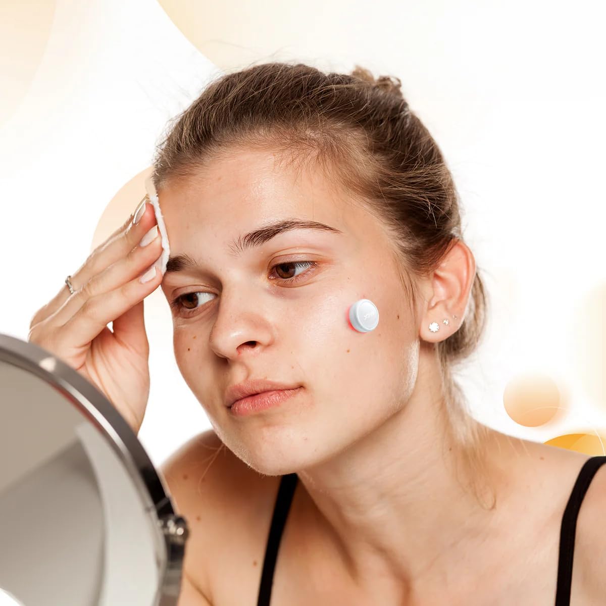 Electric Acne Patches for Face Treatment, White