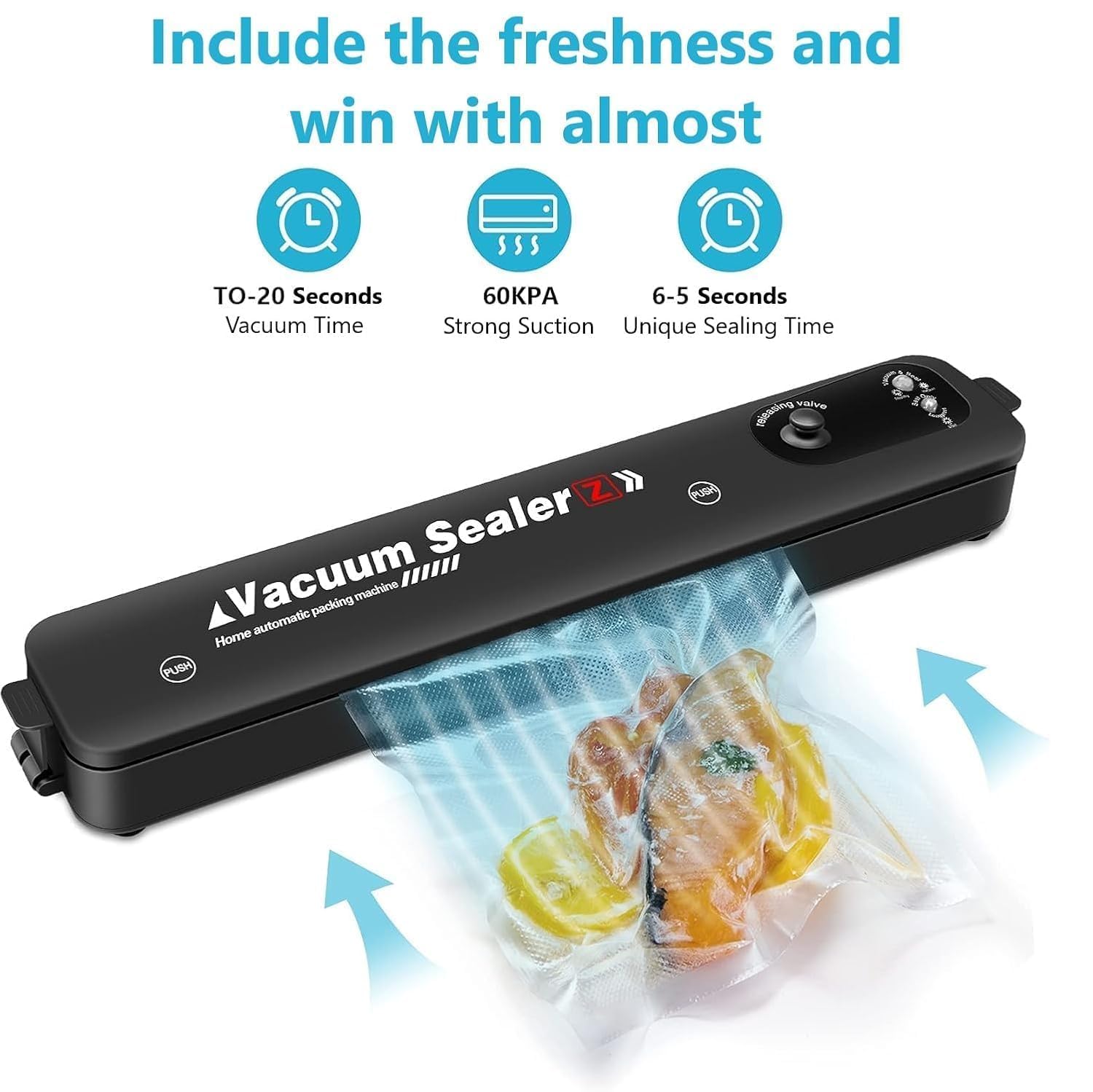 Portable Multi-functional Food Vacuum Sealer