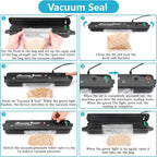 Portable Multi-functional Food Vacuum Sealer